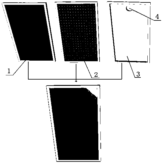 Giant energy heat collection plate, heating and refrigeration system adopting heat collection plate and control method