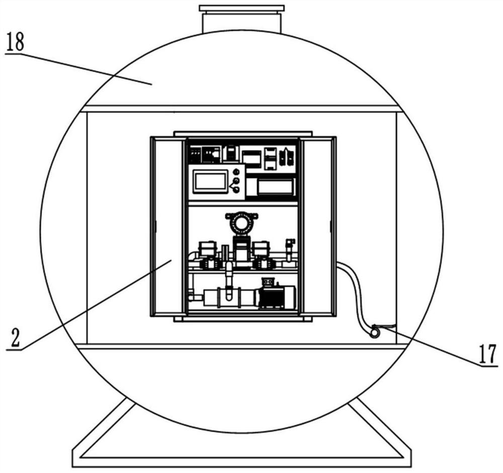 Water and fertilizer integrated precise fertilization control system