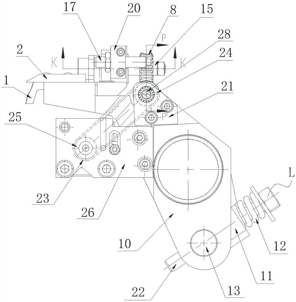 Equal-tooth adjustment positioning device for iron plate of metal decorating machine