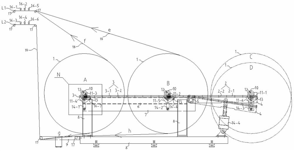 A kind of pulp feeding device and feeding method thereof