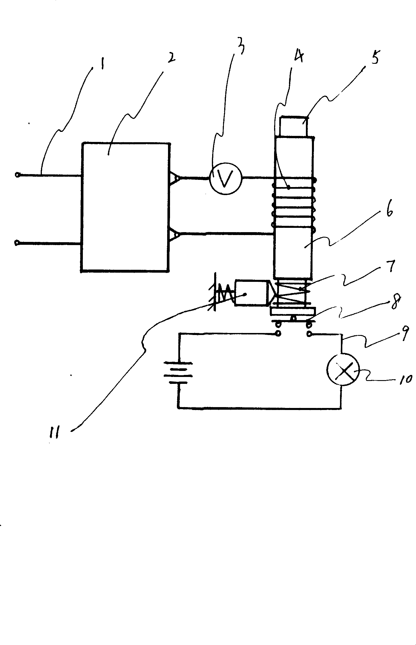 Anti-theft alarm for transformer