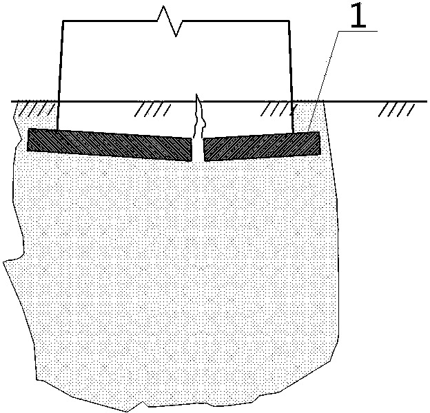 Method for reinforcing and deviation correcting of building foundation through combined grouting