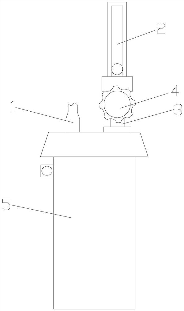 Oxygen therapy device for obstetrics and gynecology department