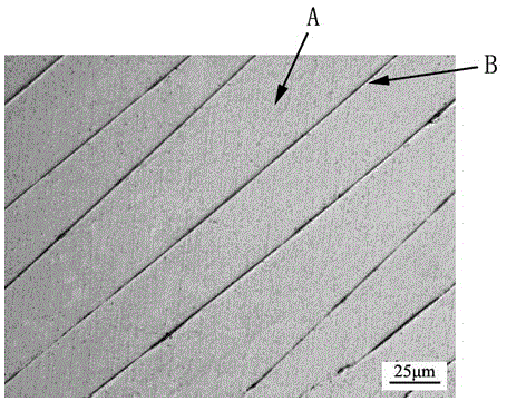 Method for observing inner shearing zone of zirconium base amorphous alloy