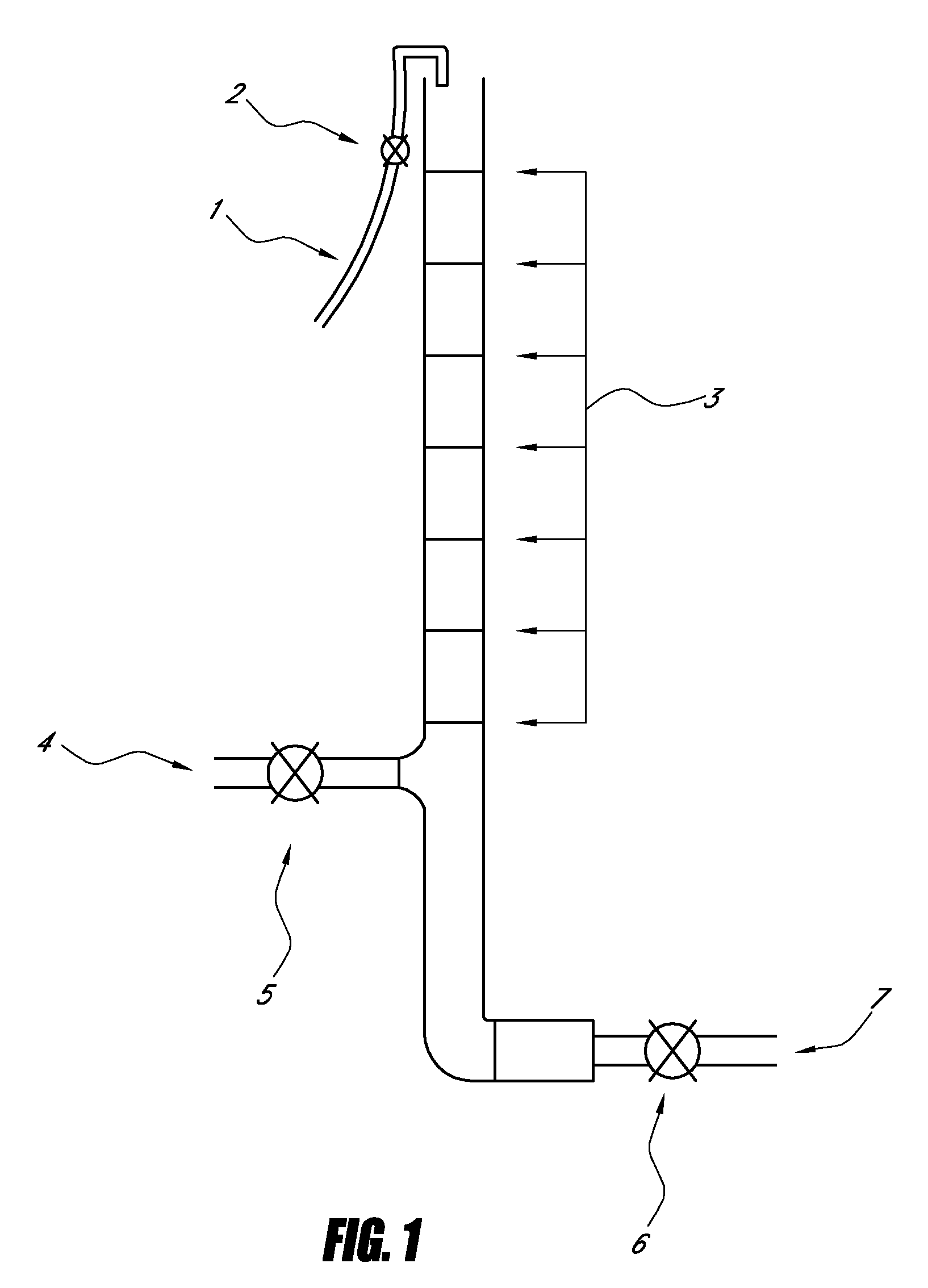 Diesel exhaust gas scrubbing method for carbon dioxide removal