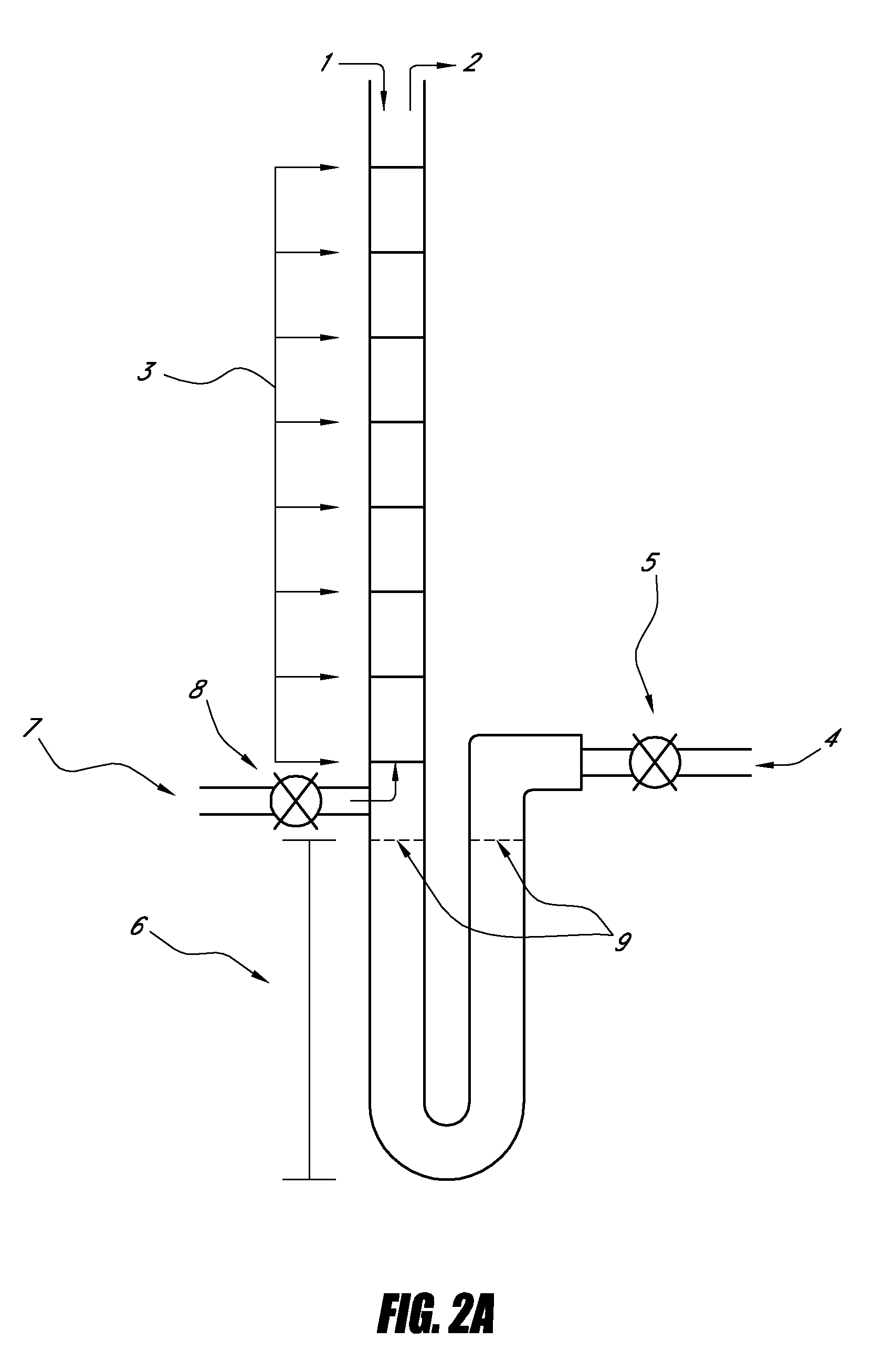 Diesel exhaust gas scrubbing method for carbon dioxide removal