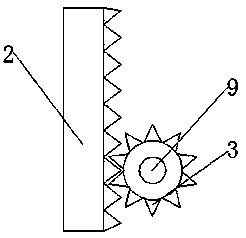 Cloth inspecting machine convenient to move for spinning