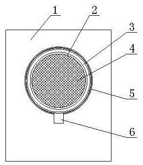 LED light-emitting dustproof sound box