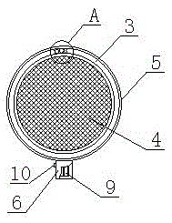 LED light-emitting dustproof sound box