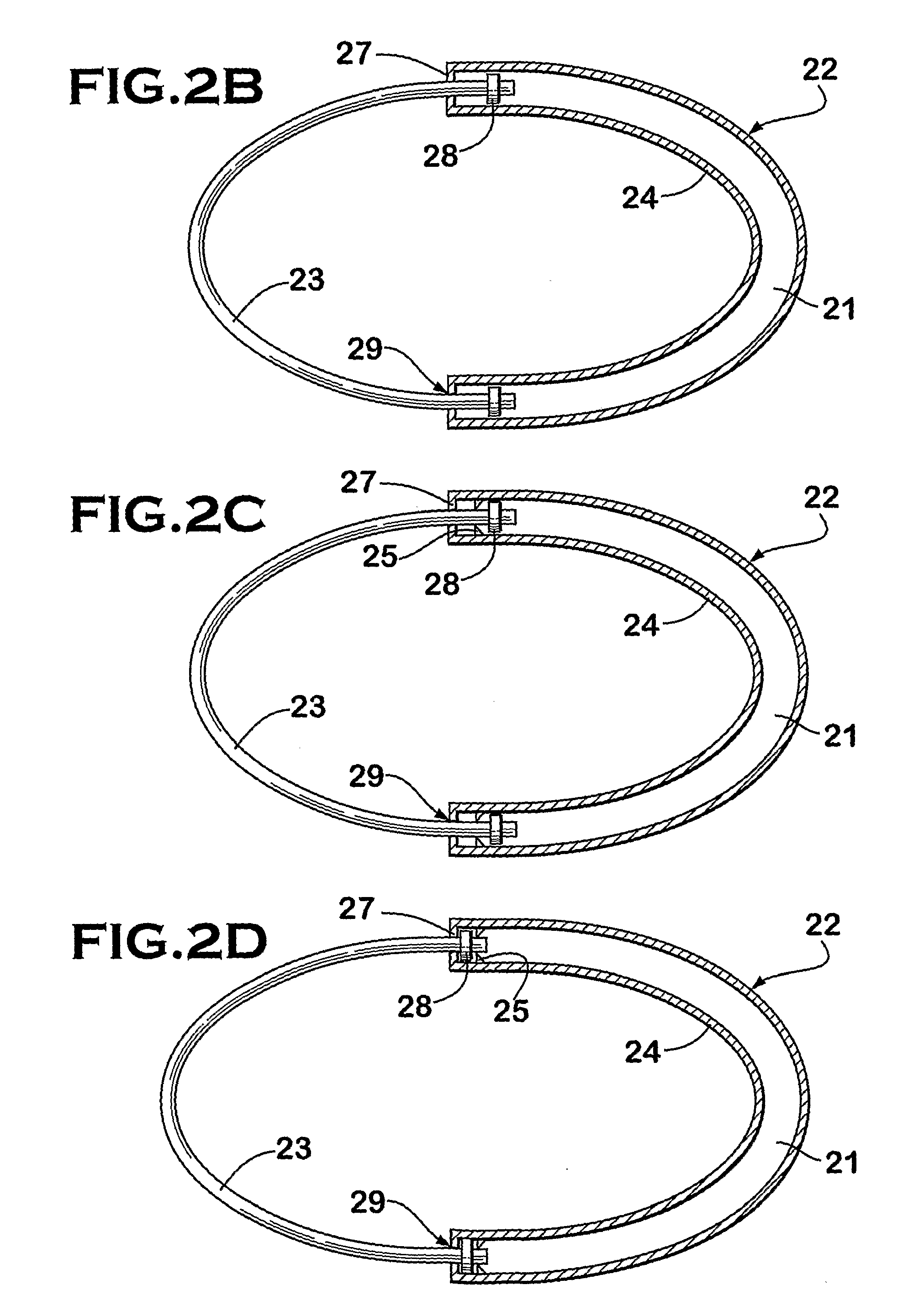 Vena cava filter with filament