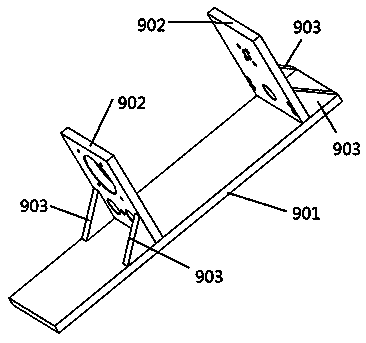 Direct current motor output torque calibration device