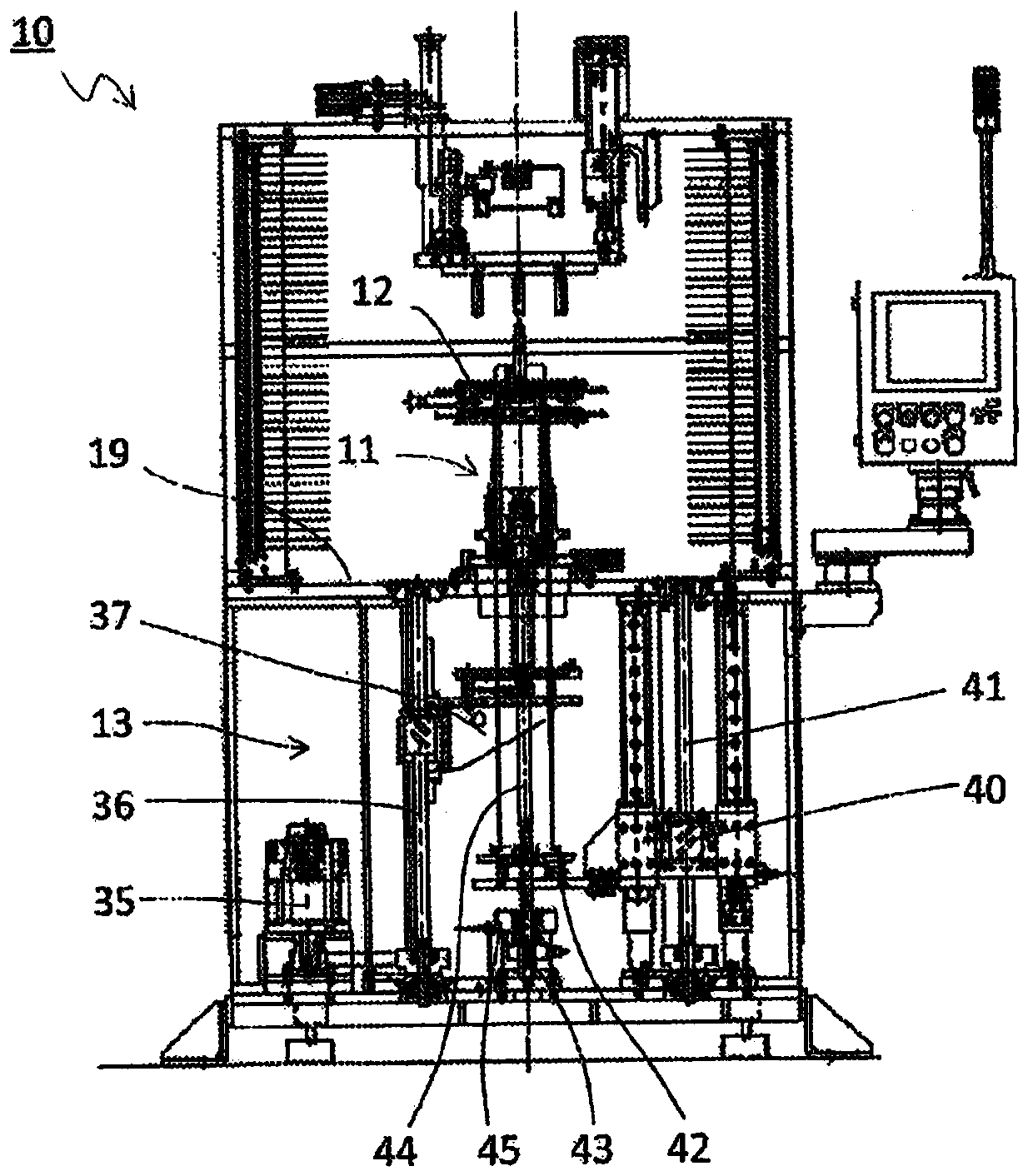 Coil insertion method and coil insertion device