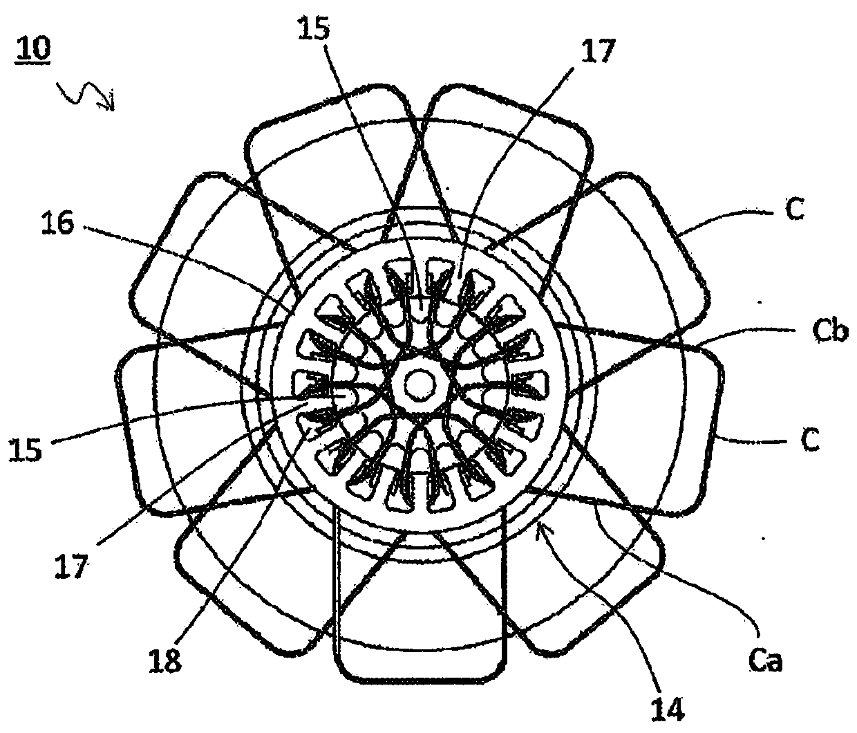 Coil insertion method and coil insertion device