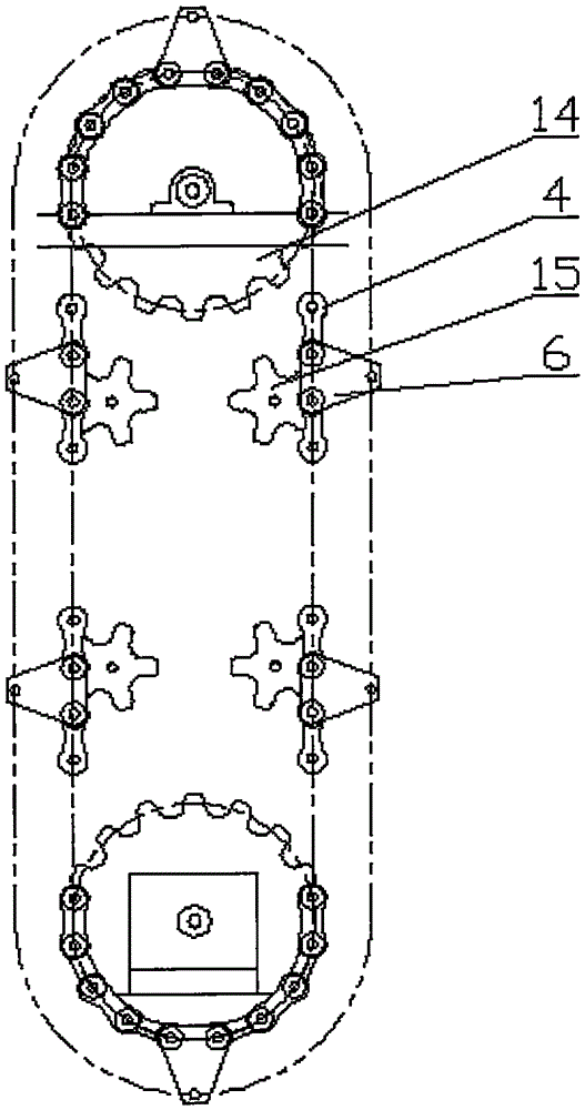 Circulation three-dimensional storage device capable of operating in bi-direction