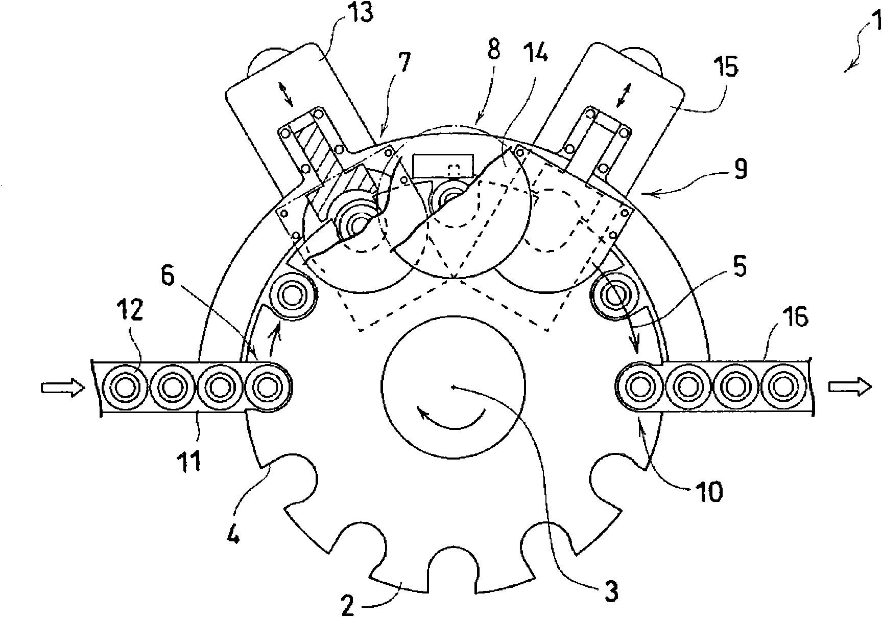 Equipment for weighing filled amount