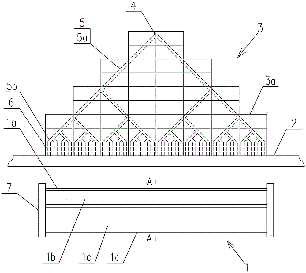 Horizontal overflow forming device for ultra-thin sheet glass