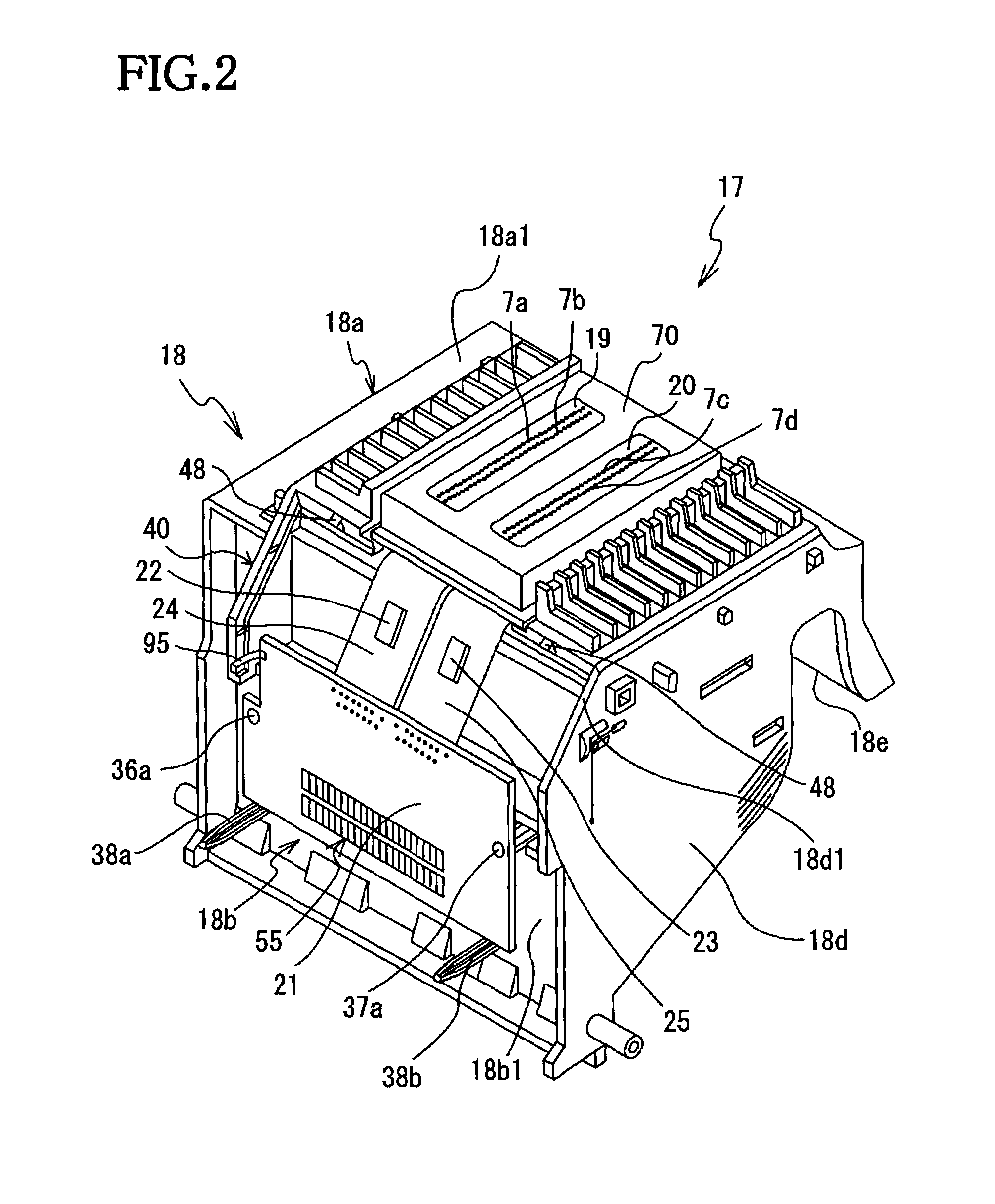 Structure of flexible printed circuit board