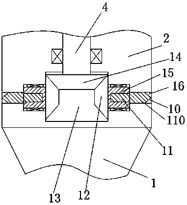 Tree centralizing device for municipal greening