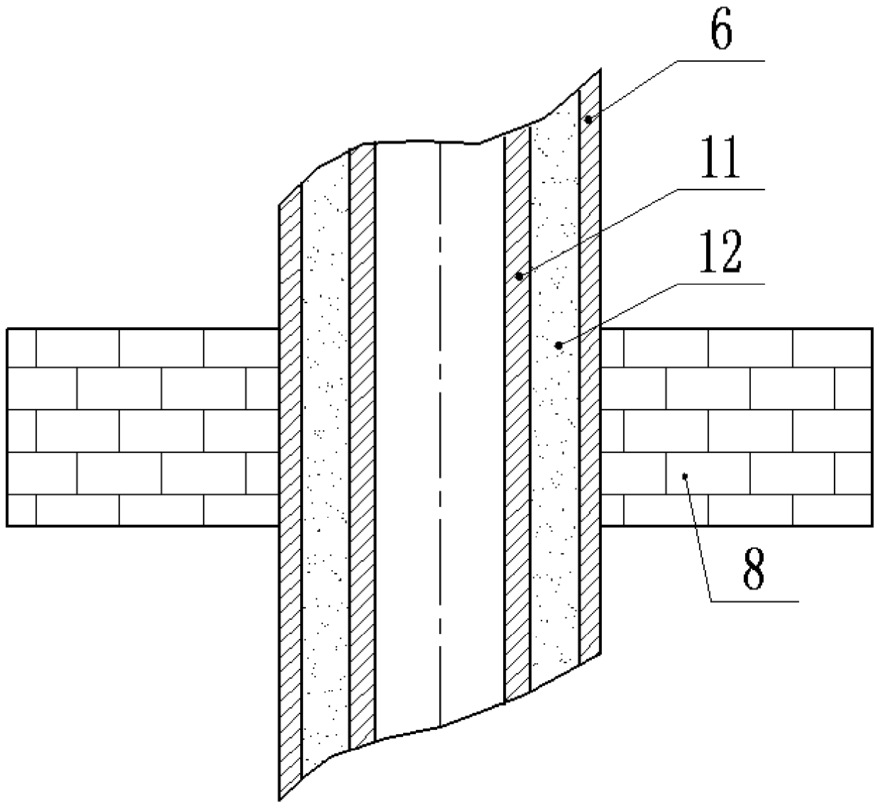 Construction method and process string for preventing casing damage