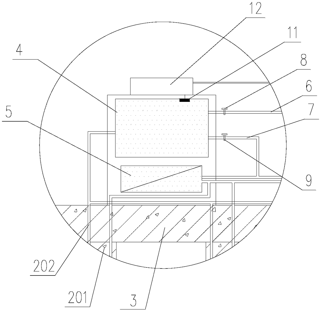 Energy source horizontal warehouse system