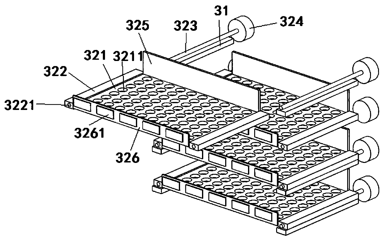 Medicine storage device for internal medicine disease nursing and storing method thereof