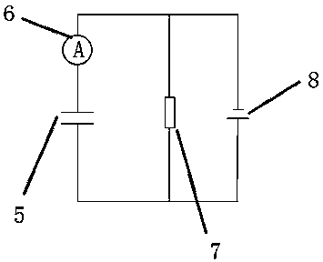 Online detection system for vibration of elevator traction motor