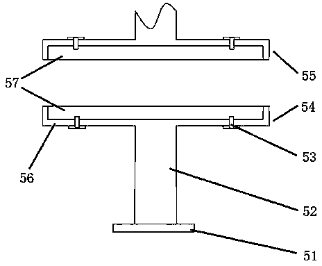 Online detection system for vibration of elevator traction motor