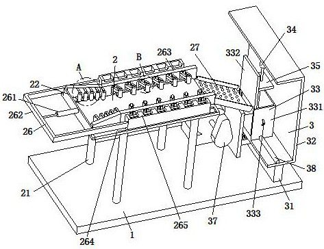 Automatic stacking device for accounting books