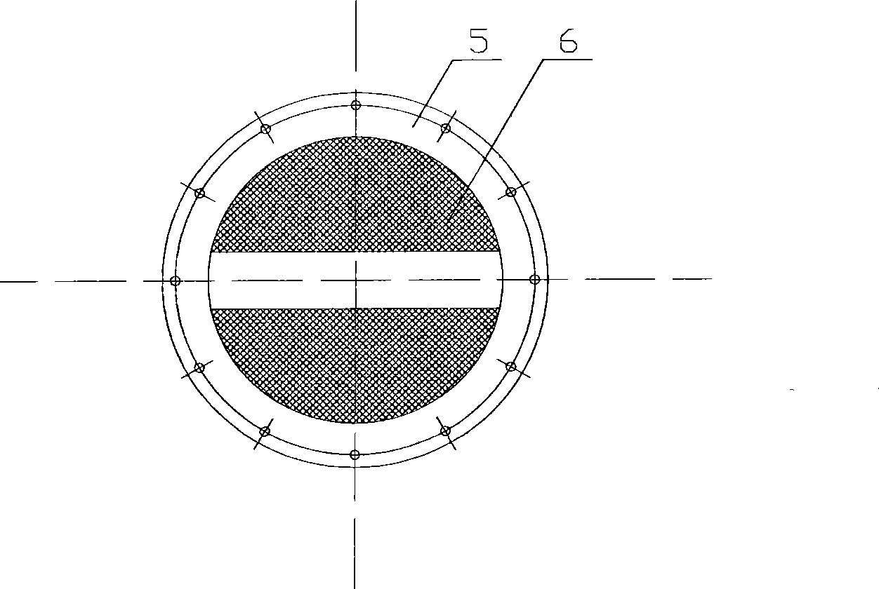 Turbid water filter automatic slag-draining device