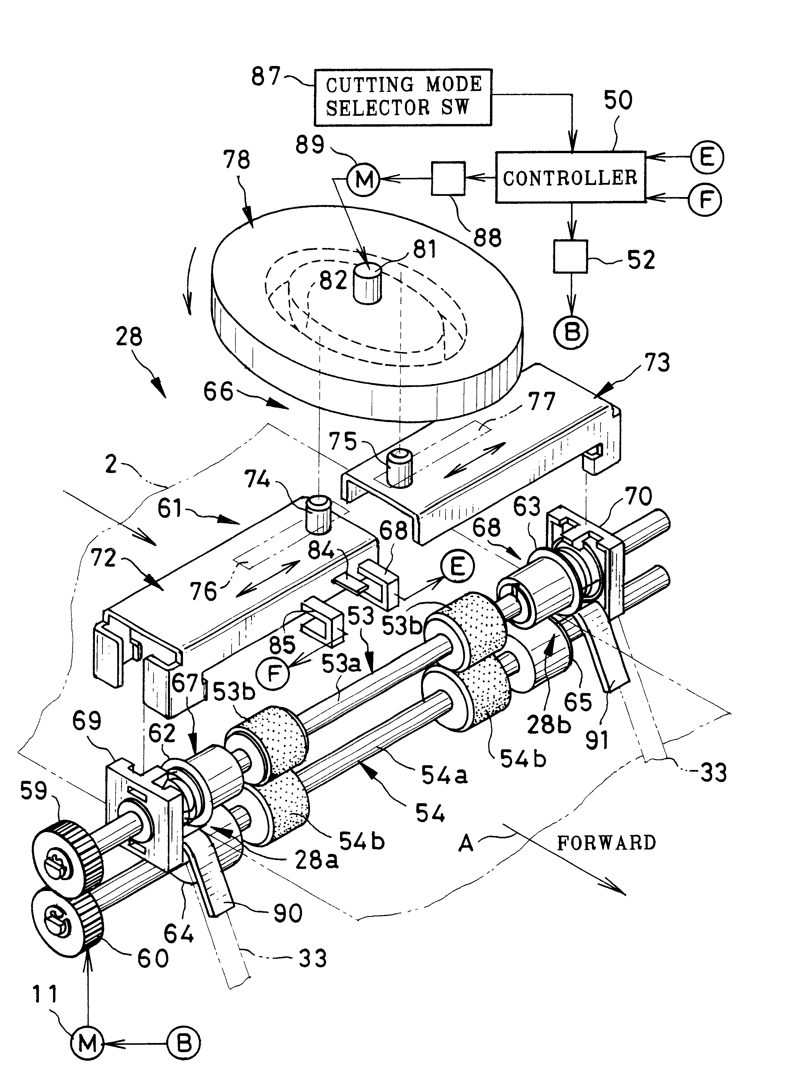 Printer capable of cutting margins