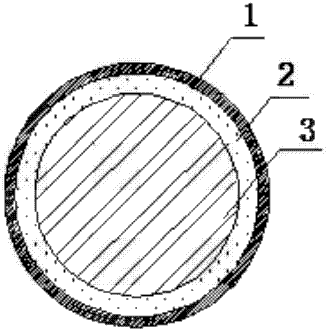 Grouting-free adhesive-bonded prestressed steel bar and preparation and construction method thereof