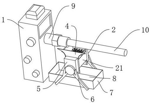 Grid frame production equipment for thermal insulation walls