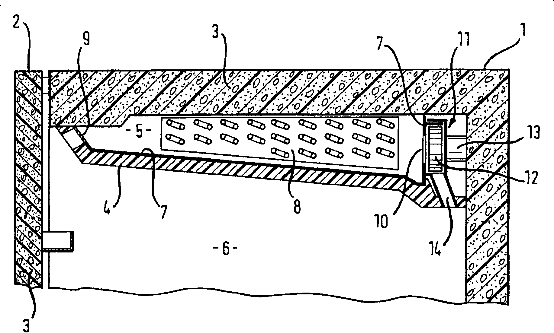 No-frost refrigeration device