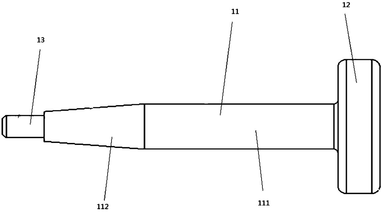 Push-pull elastic fixed connector