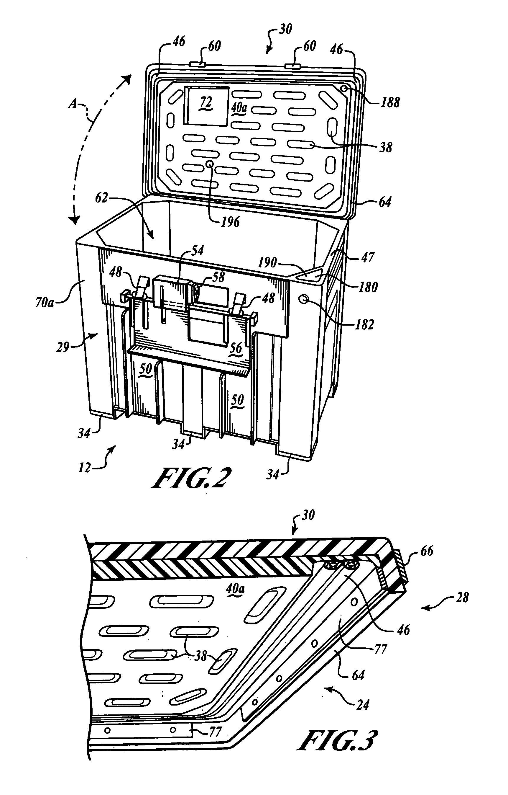 Mini pallet-box moving container