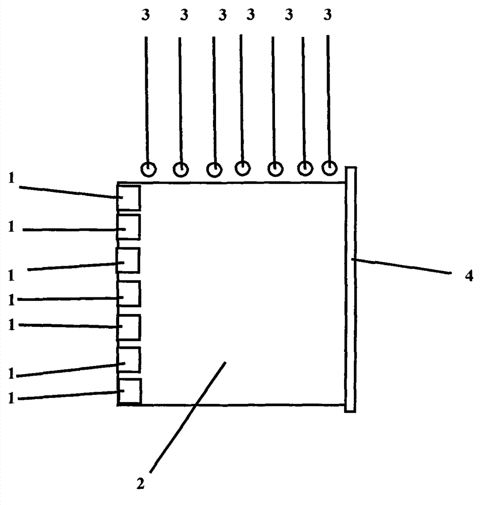 Method for detecting surface pollution degree through ultrasonic wave and cleaning pollution