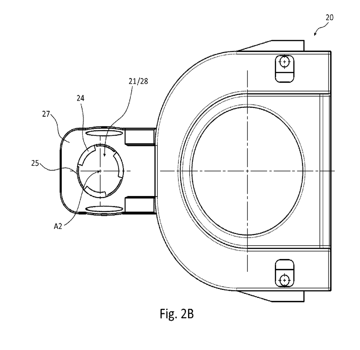 Self-positioning screw joint