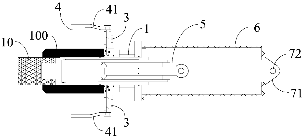 Device and method for replacing shield cutter