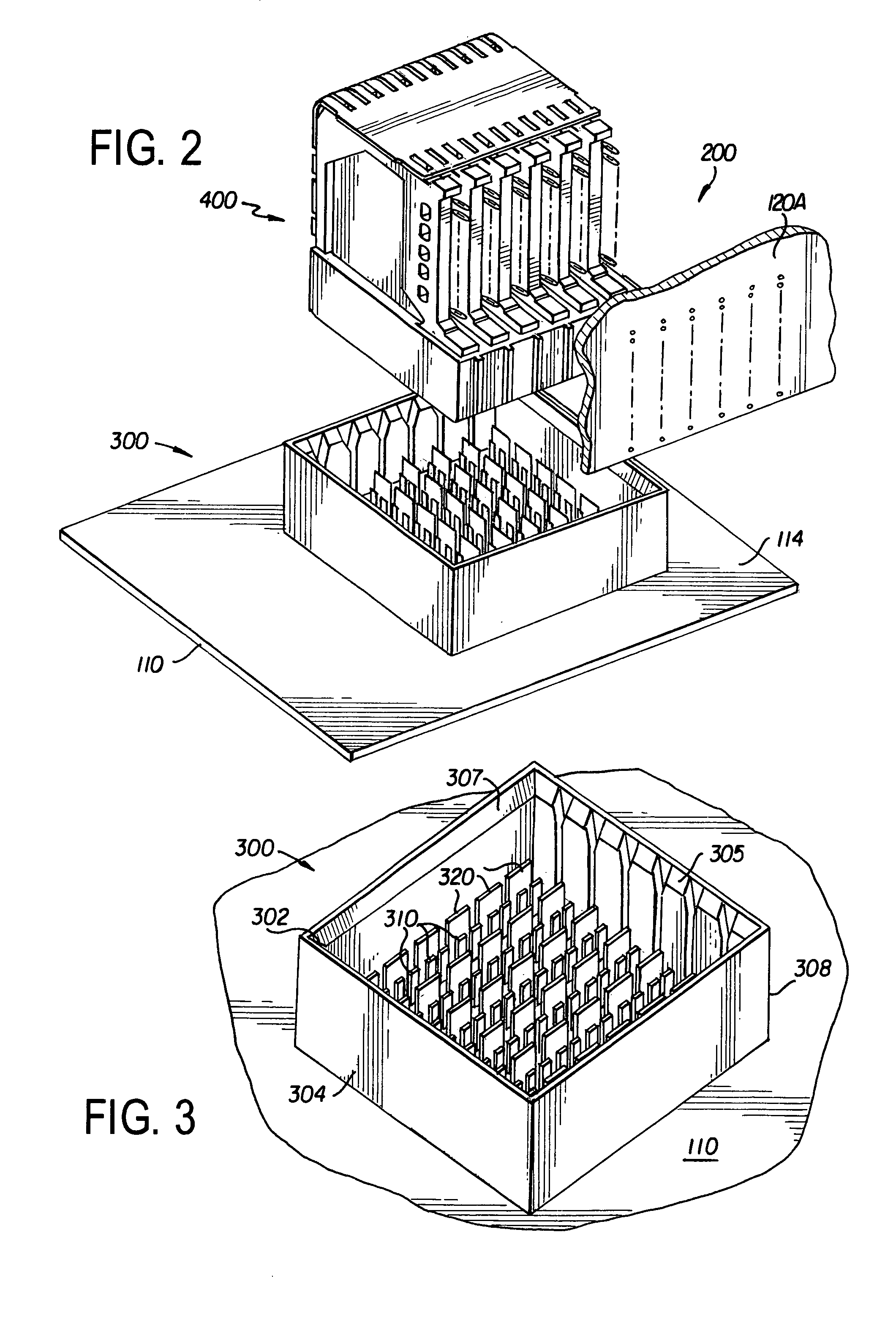 Differential electrical connector assembly