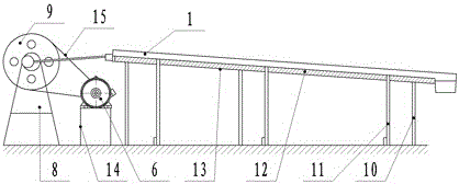 Processing method and equipment of dried jasmine slices