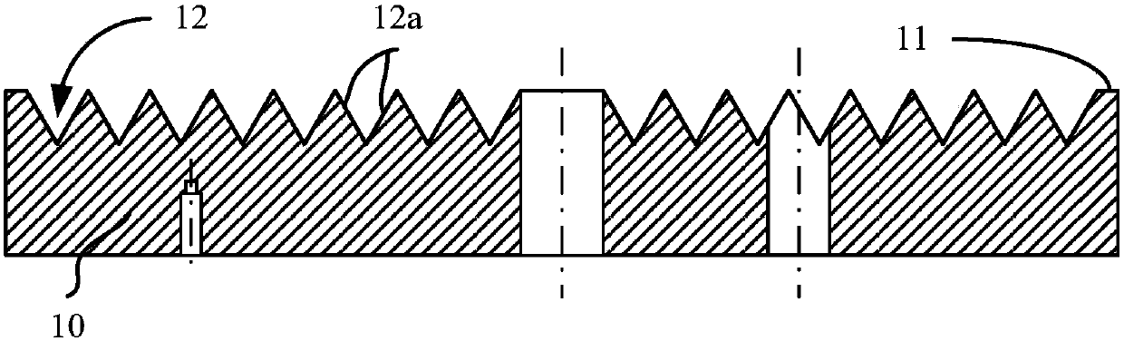 Machining method for target material