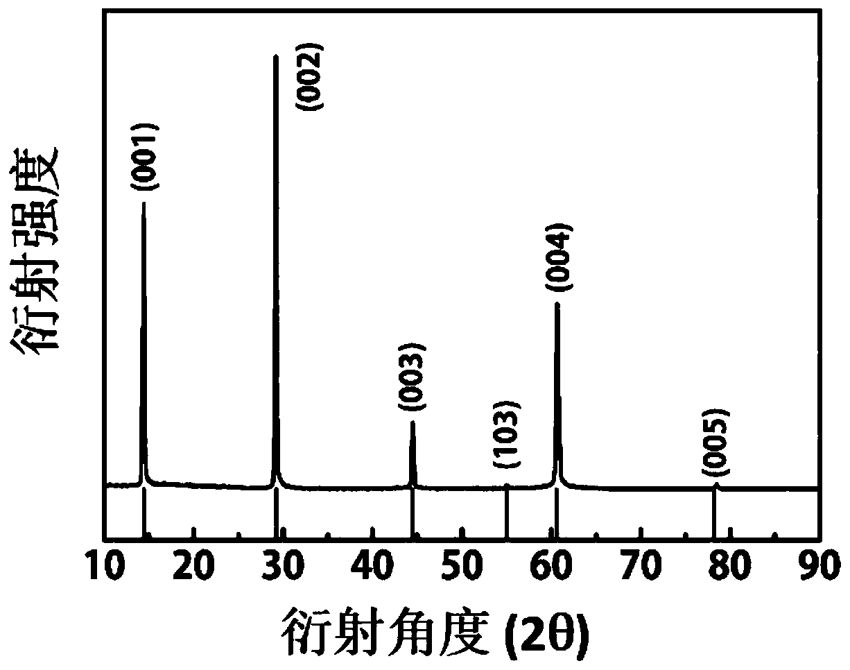 Transition group element doped room-temperature ferromagnetic two-dimensional material and preparation method thereof