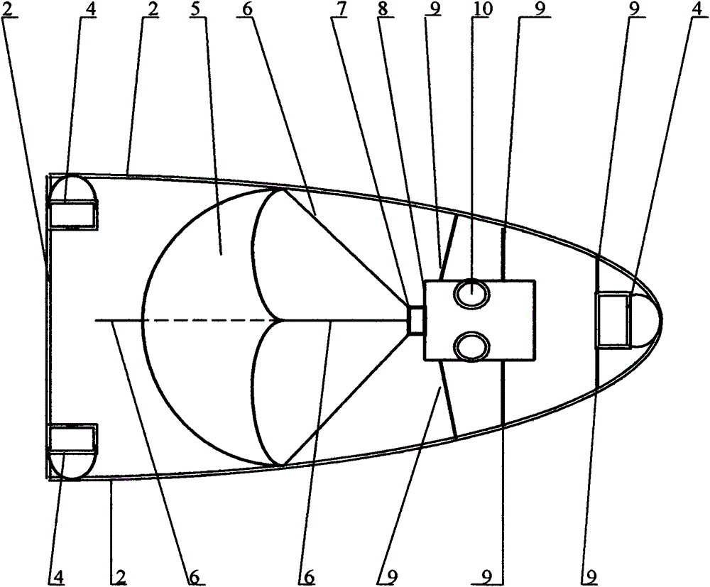 Dual-purpose projectile for recording reconnaissance