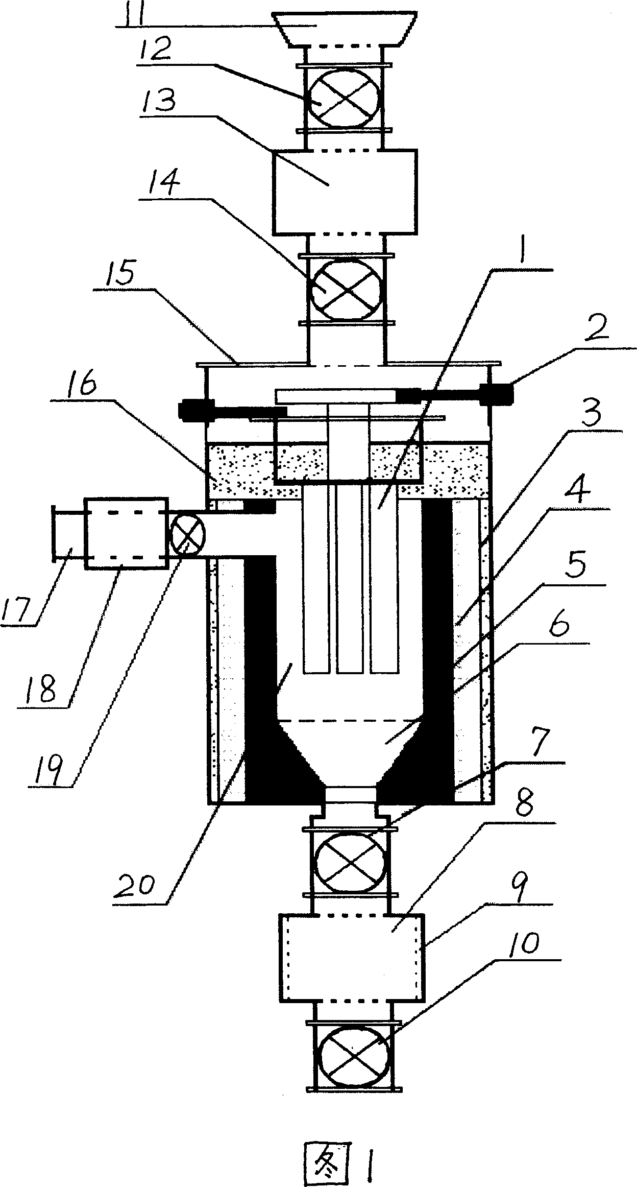 Multiple heat resources-electric warming magnesium smelting apparatus and process