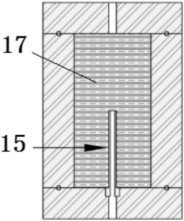 Multifunctional visual research device for bentonite hydraulic power and air pressure splitting features