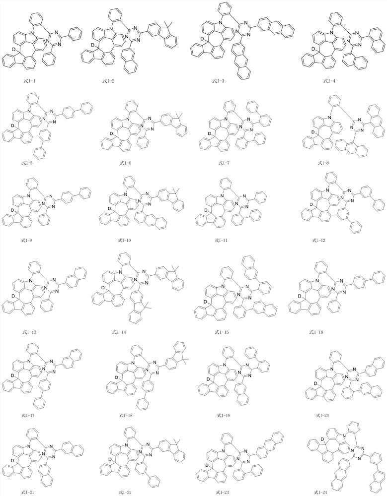 Organic electroluminescent material, preparation method thereof and organic electroluminescent device containing organic electroluminescent material