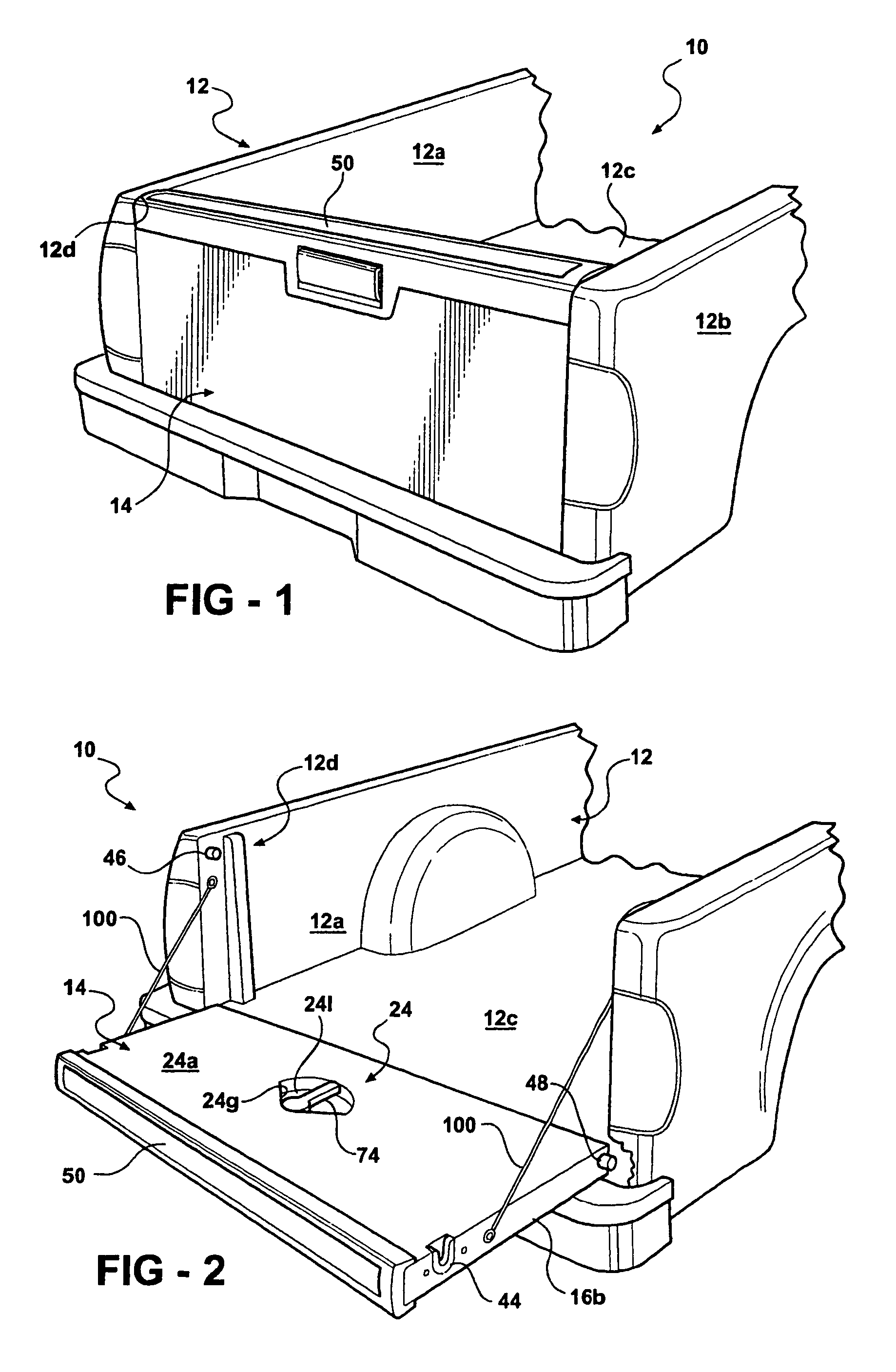 Modular extender tailgate