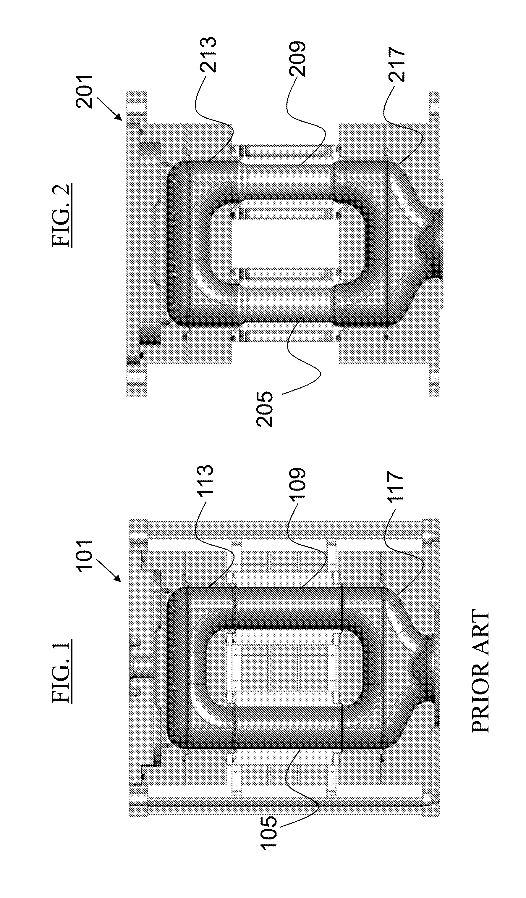 Toroidal Plasma Channel with Varying Cross-Section Areas Along the Channel