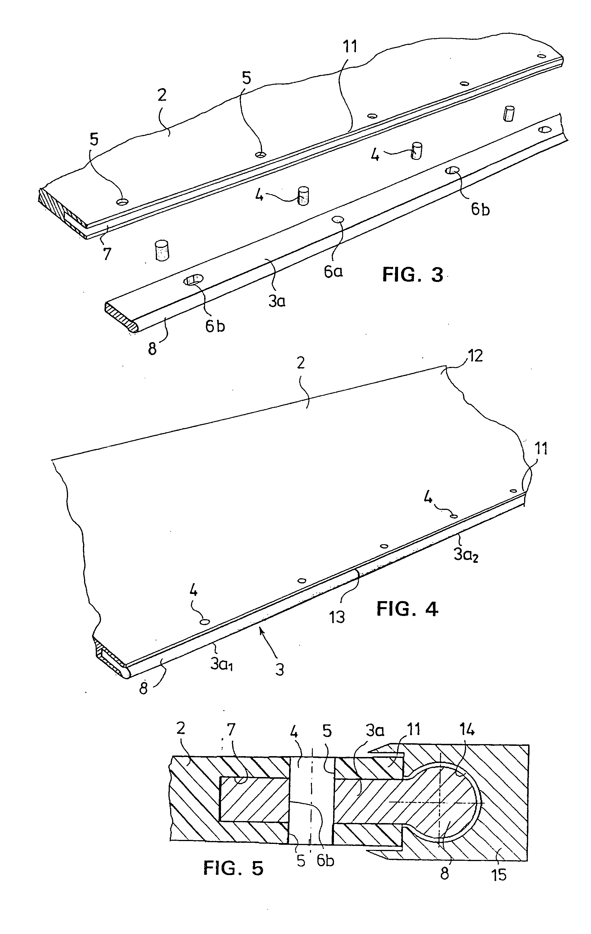 Vane for a headbox in a paper machine