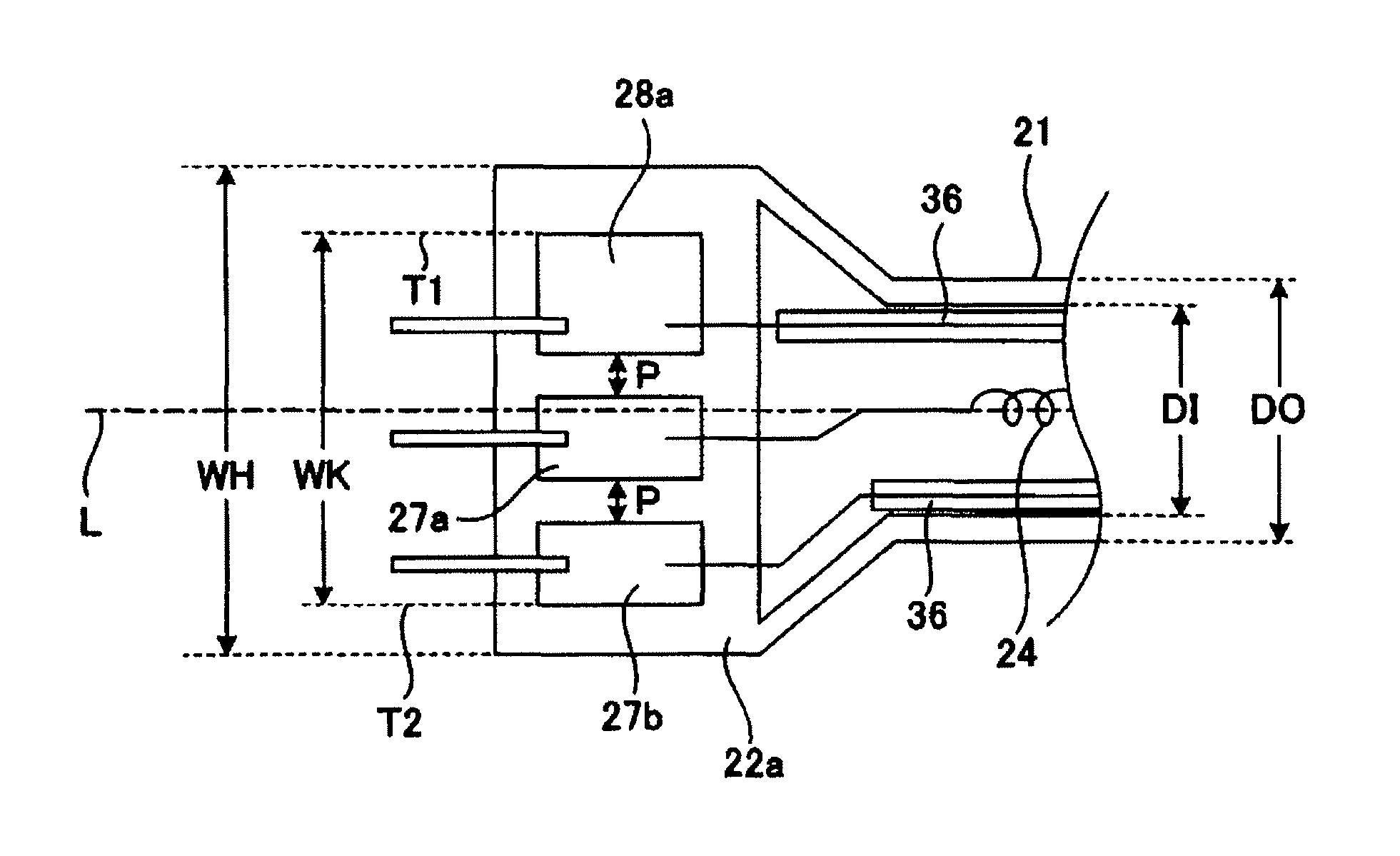 Filament lamp and light irradiation heat treatment device